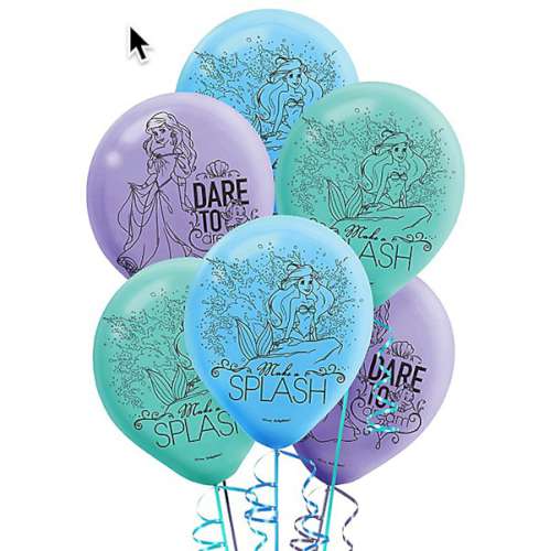 The Little Mermaid Balloons - Click Image to Close
